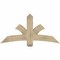 Ekena Millwork Davenport Rough Sawn Timber Gable Bracket, Douglas Fir, 60"W x 30"H x 6"D x 6"F, 12/12 Pitch GBW060X30X0606DAV00RDF - alternate 1